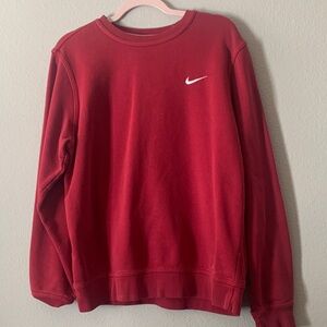 Nike Men's Crimson Crewneck Sweater